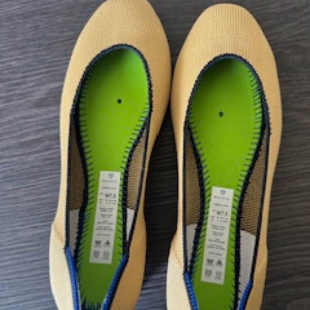 Rothy's Square Toe Flat - Yellow - image 2
